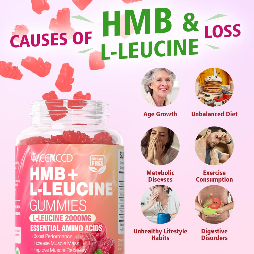 MEENCCD HMB and L-Leucine Gummies athlete in action during workout