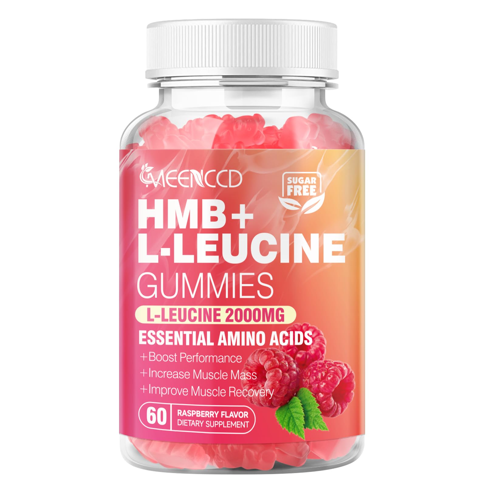 MEENCCD HMB and L-Leucine Gummies recovery scene after gym session