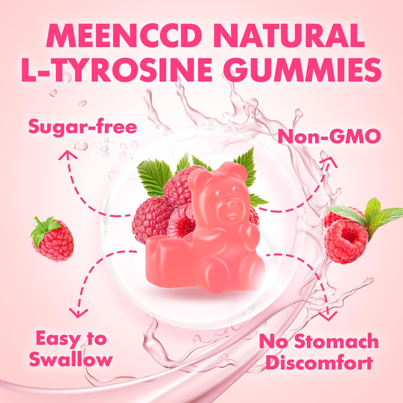 MEENCCD L-Tyrosine Gummies daily-use scene suggests routine support