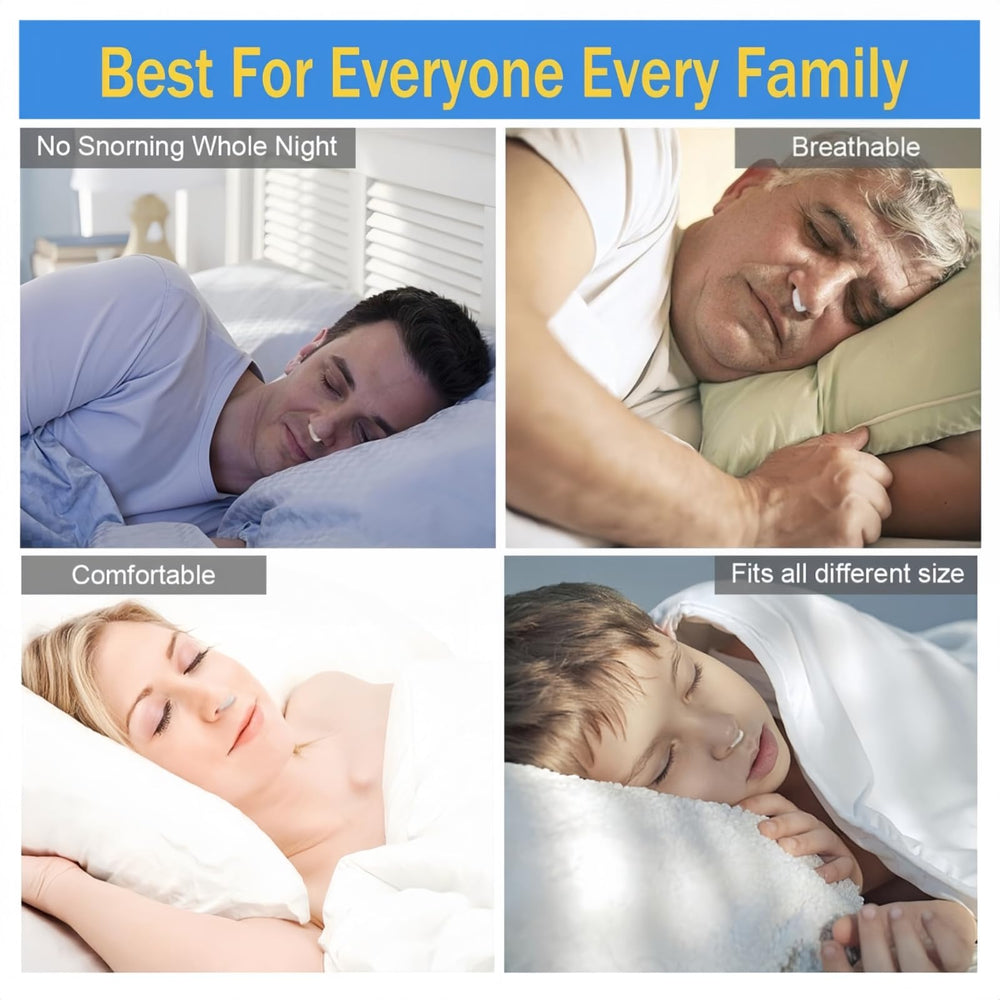 MeetLufly reusable snore device is easy to clean and store.