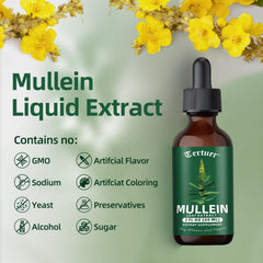 Amber Mefluo tincture liquid inside a glass bottle showing potency.