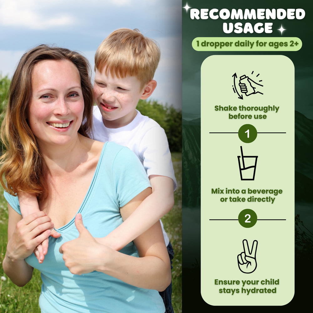 MEGA HEALTH The One Healer serving size dropper for easy intake