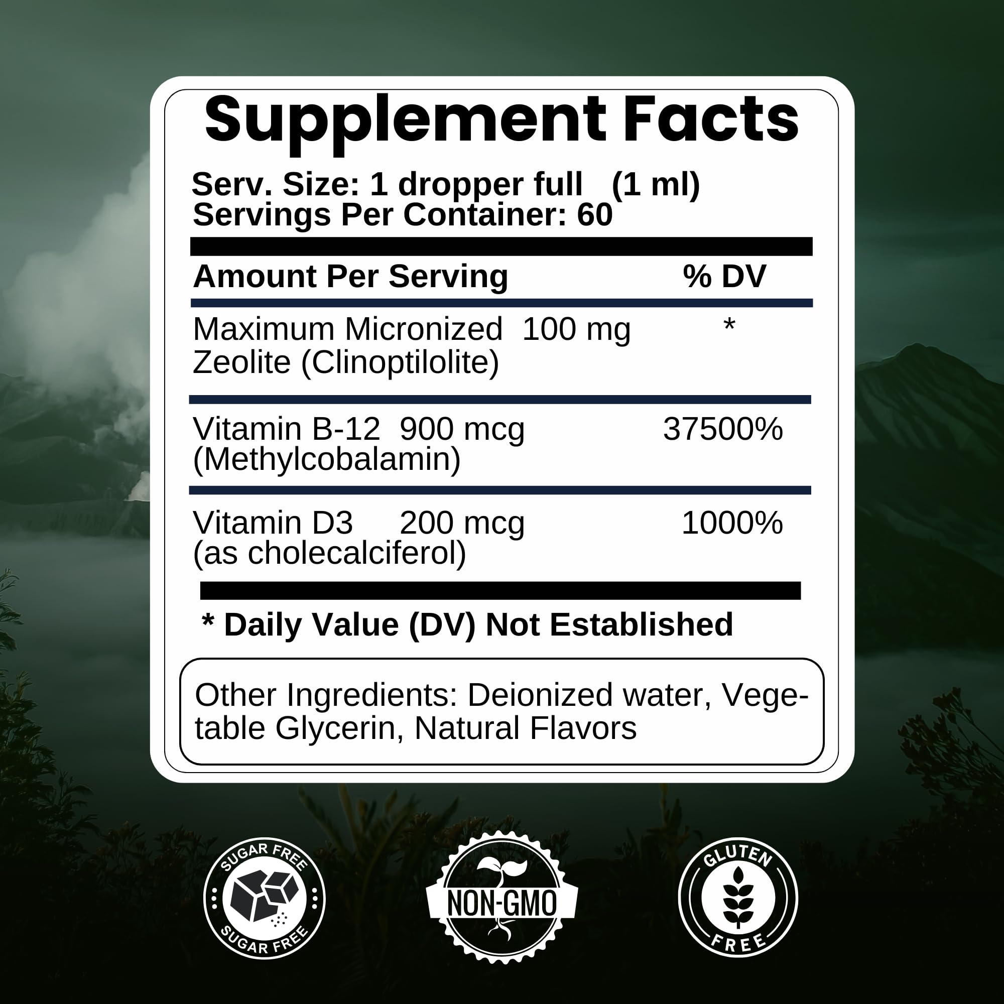 MEGA HEALTH The One Healer packaging emphasizes third party safety testing