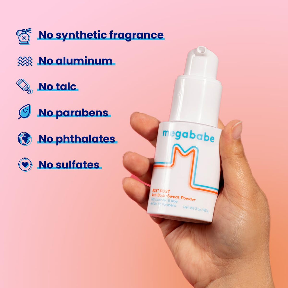 Megababe Lavender Scent offers a light, natural fragrance during use.