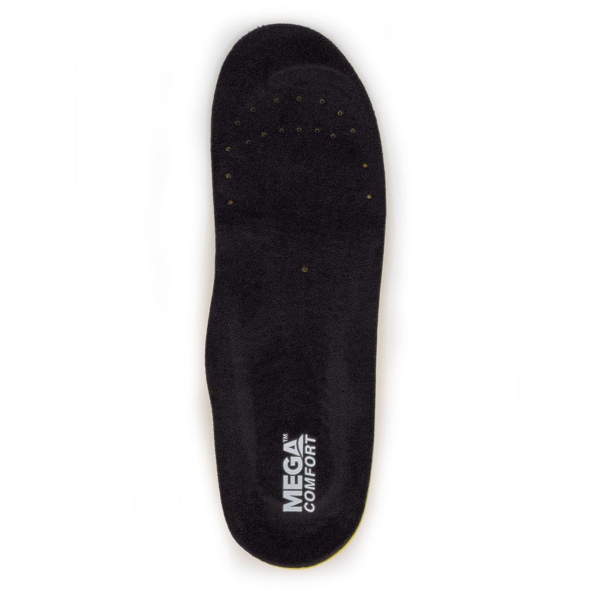 MEGAComfort PAM memory foam dual-layer core provides soft, responsive cushioning.
