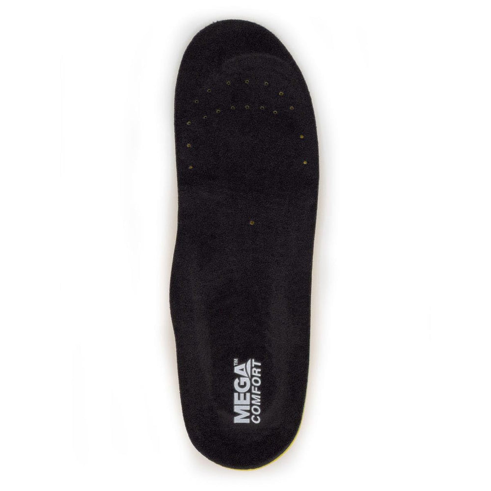 MEGAComfort PAM memory foam dual-layer core provides soft, responsive cushioning.
