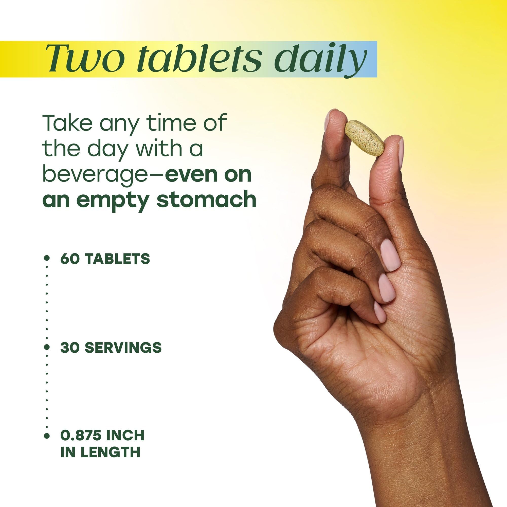 MegaFood Baby & Me 2 allergen-free label non-GMO gluten-free