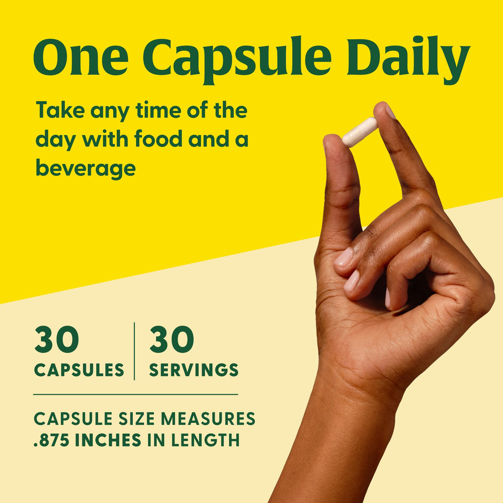 Moisture-controlled bottle of MegaFood Baby & Me 2 conveying stability for immune support