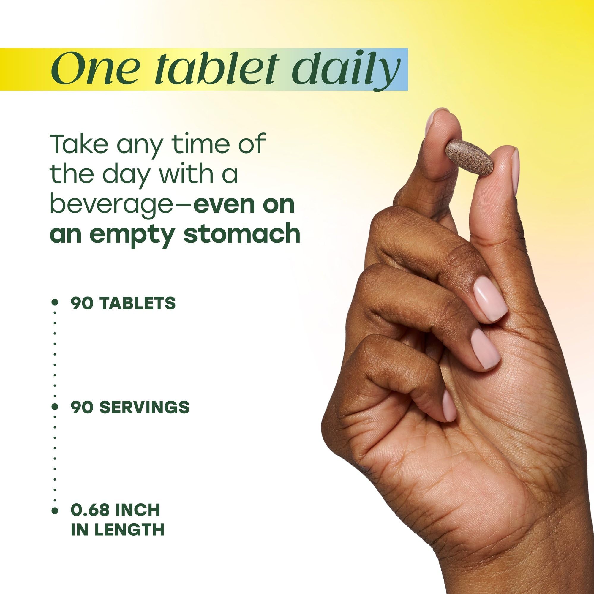 MegaFood Blood Builder vitamin icons indicating B12, folic acid and C