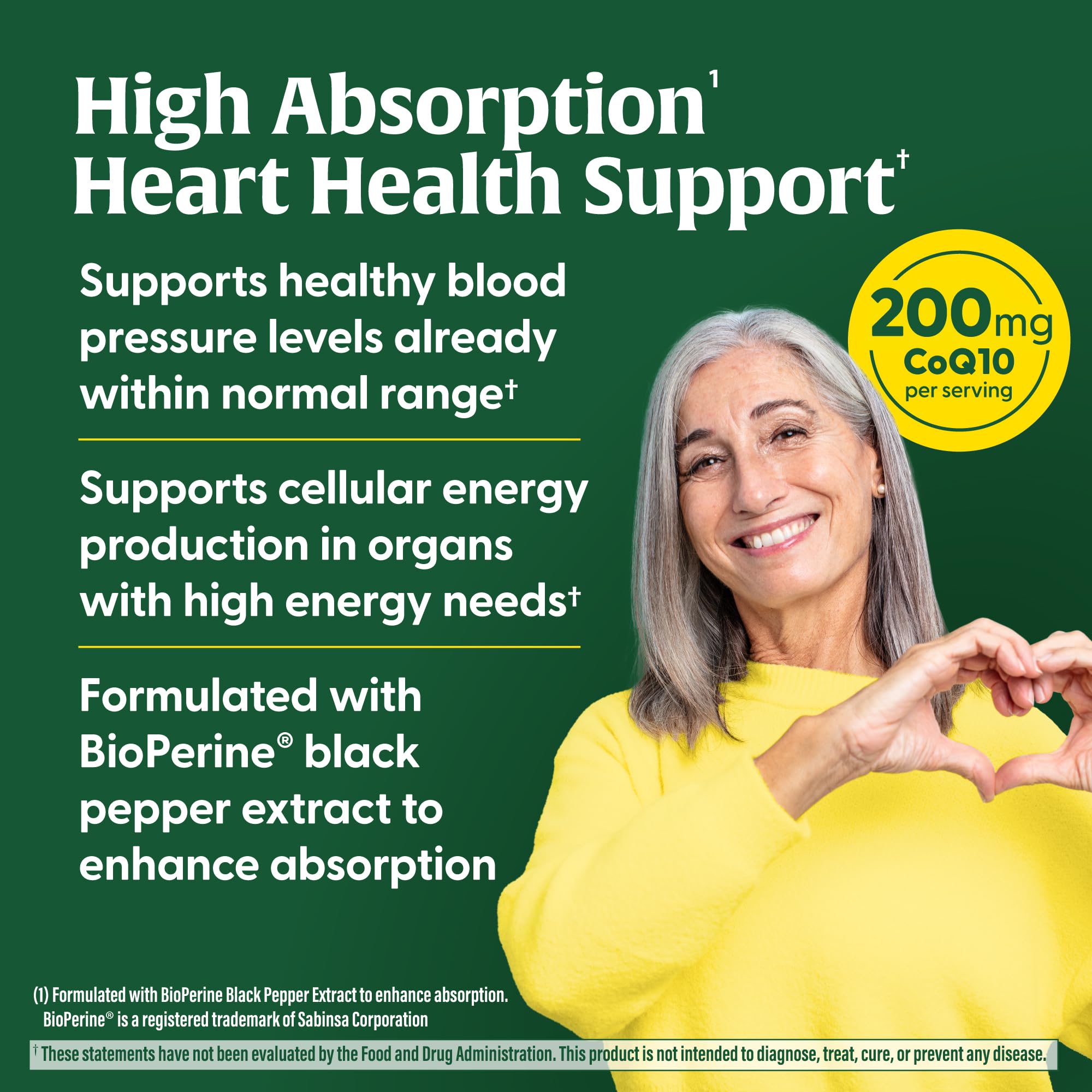 MegaFood CoQ10 bottle suggests antioxidant support for healthy aging