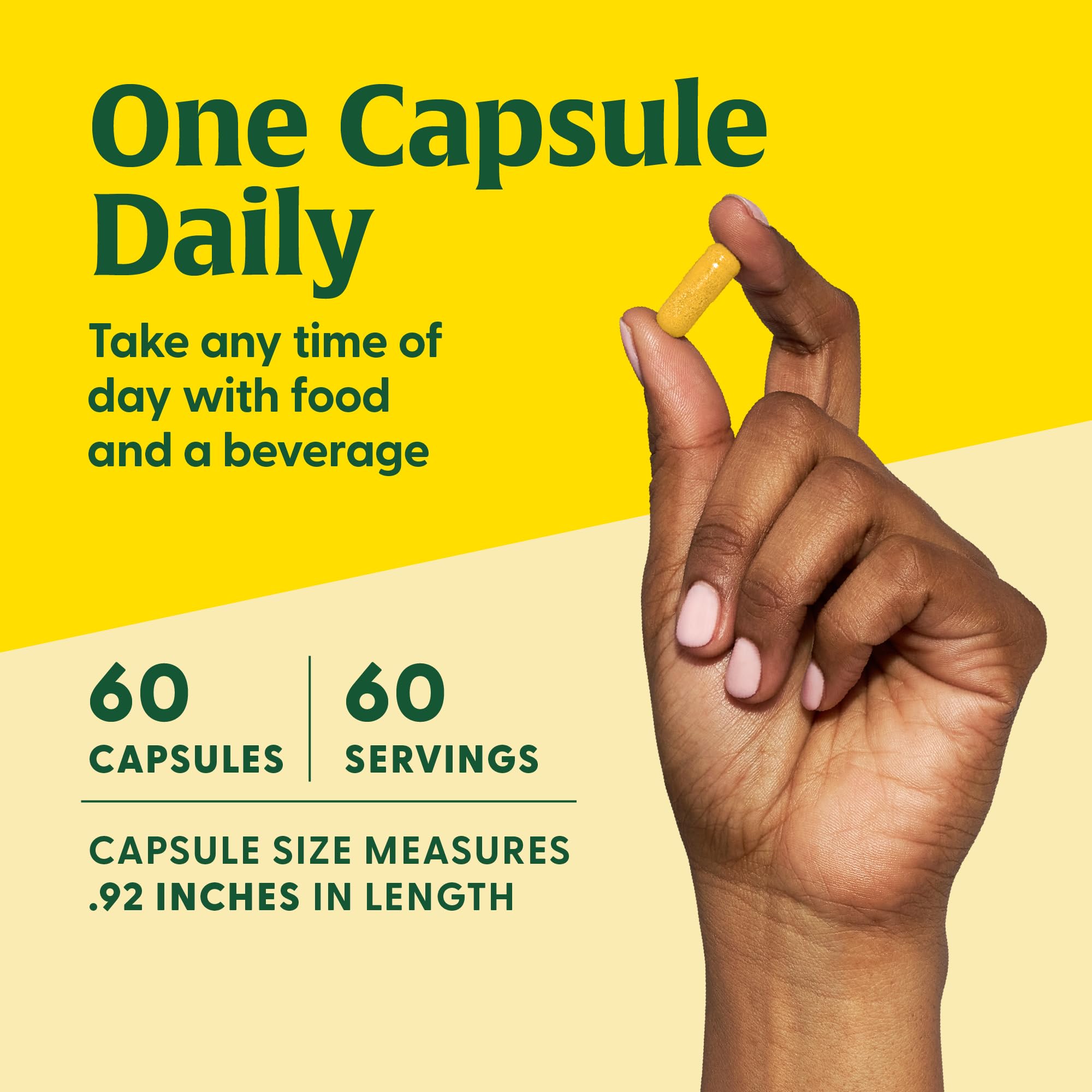 Vegan and gluten-free badges on MegaFood CoQ10 packaging