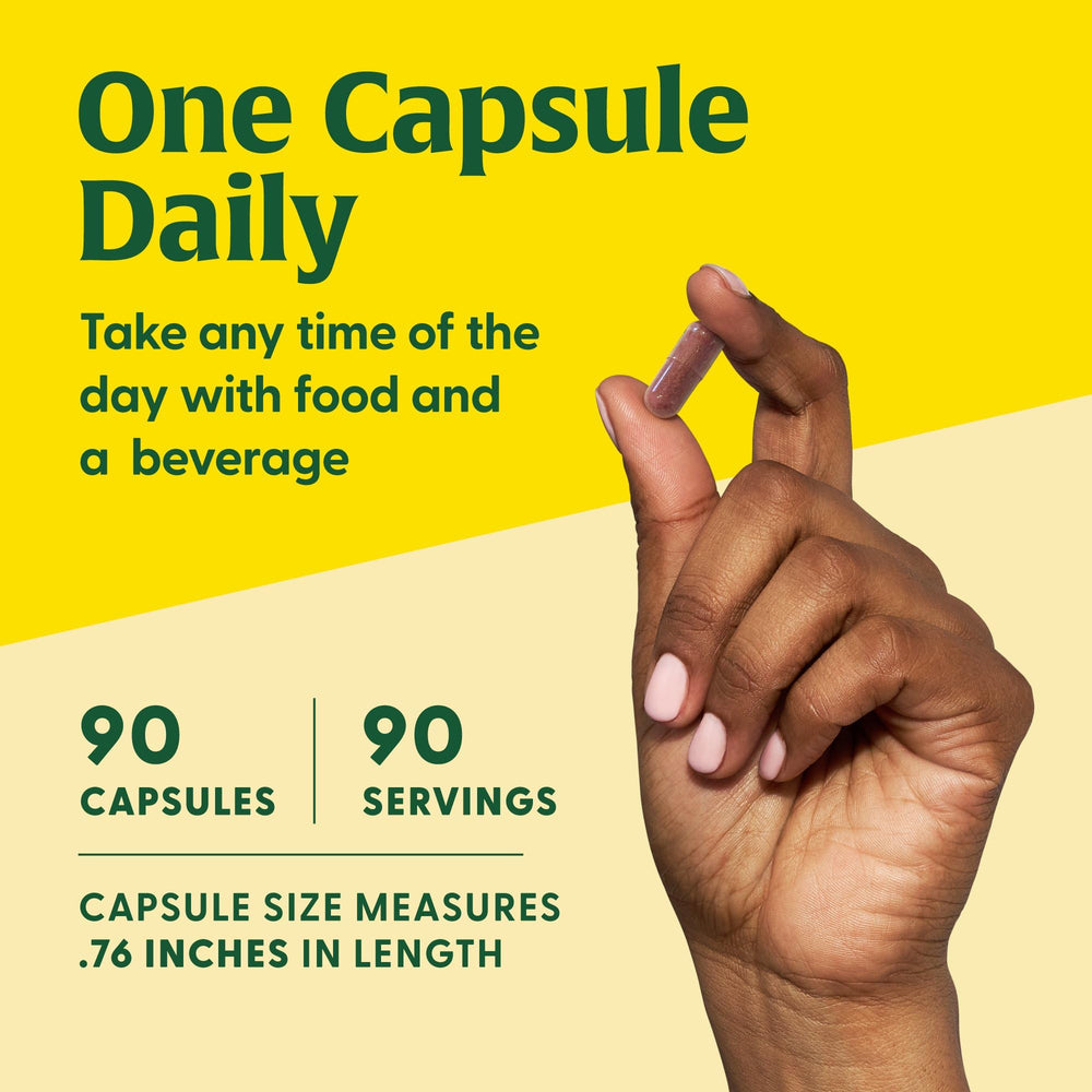 Gluten-free allergen-free MegaFood B12 packaging with clear label.