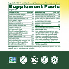 MegaFood Men Over 40 One Daily tablet close-up for easy dosing