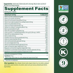 MegaFood Men’s 40+ tablets ready for daily use supporting energy and immune health.