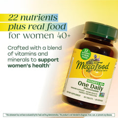 MegaFood methyl B12 and methylfolate tablet on blister pack.