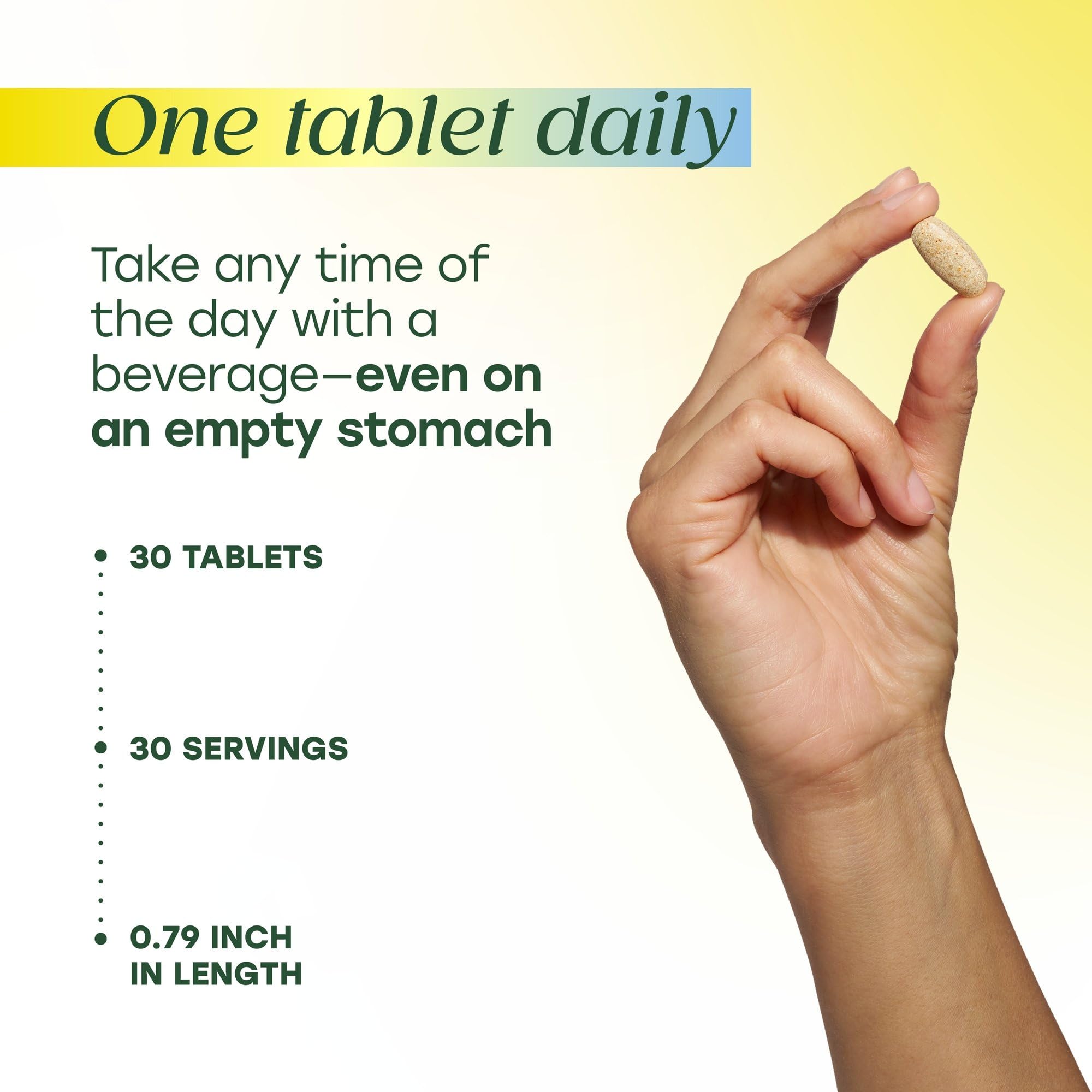 Gluten-free and vegetarian MegaFood label supporting dietary needs