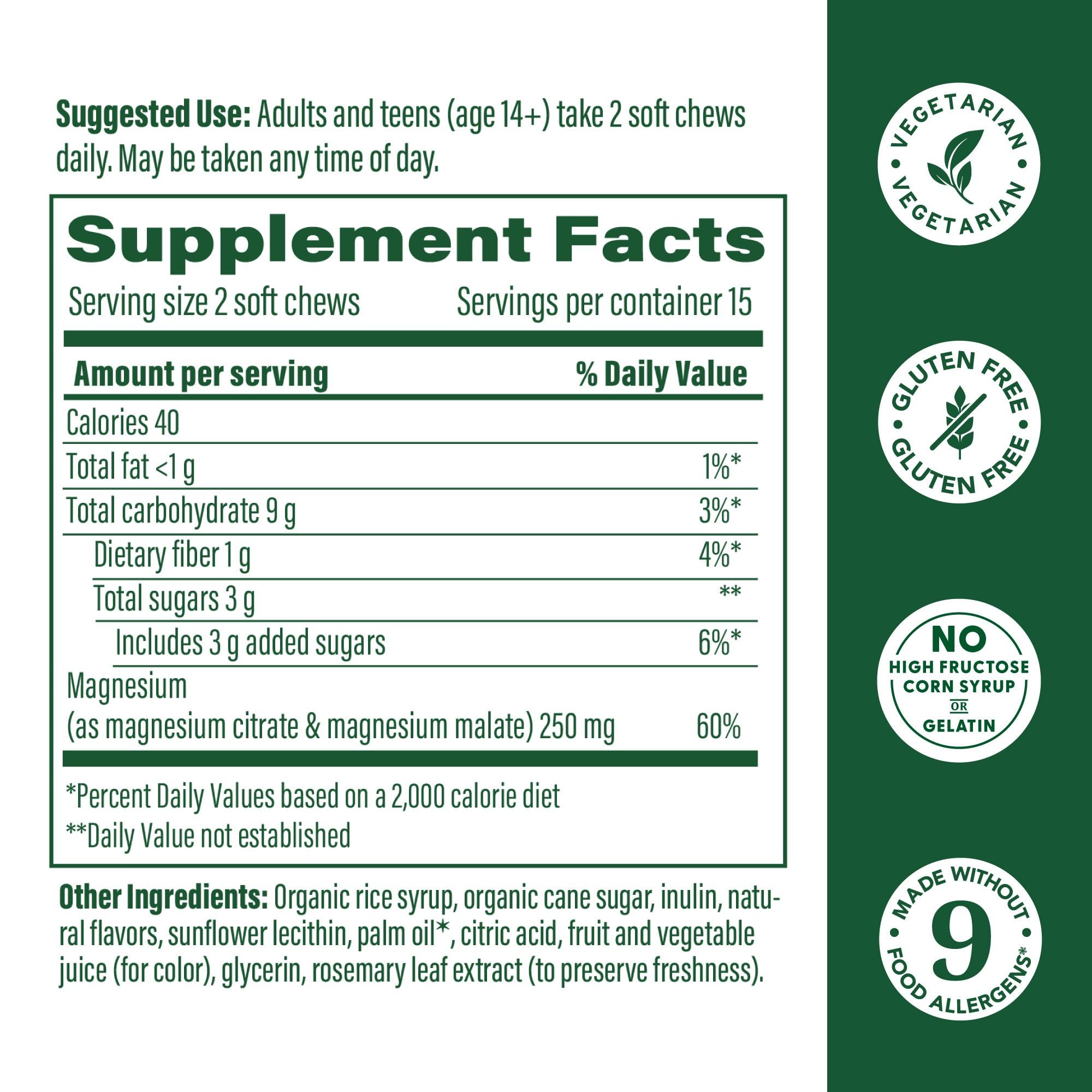 MegaFood Relax and Calm chews pack shown for on-the-go use and daily calm.