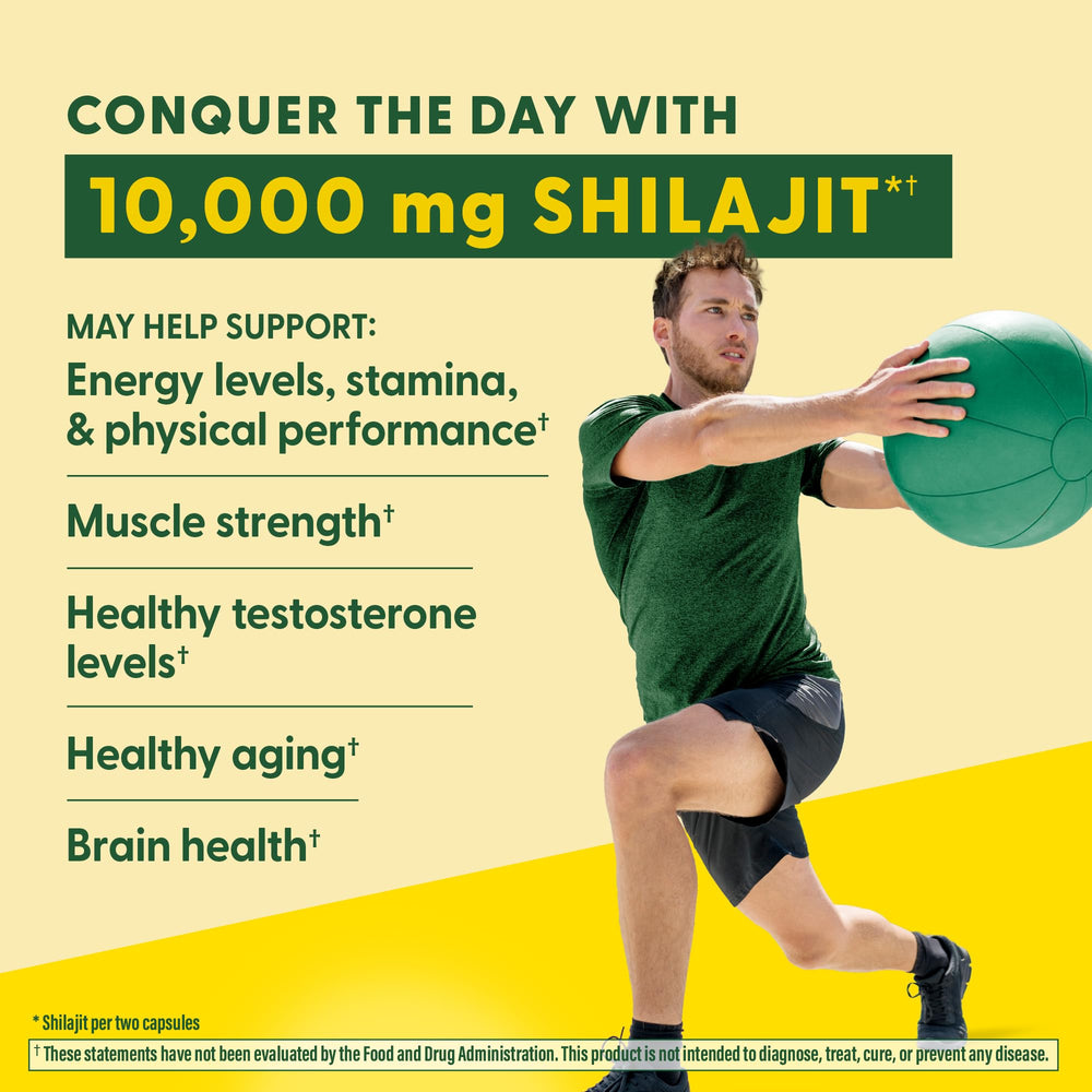 Capsules of MegaFood Shilajit arranged for daily use.