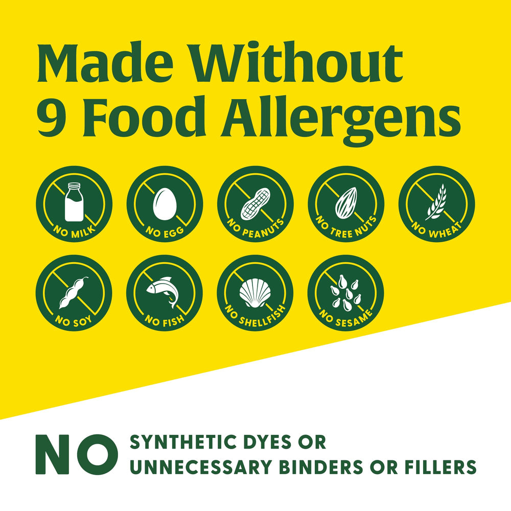 MegaFood third-party tested seal communicates quality and safety