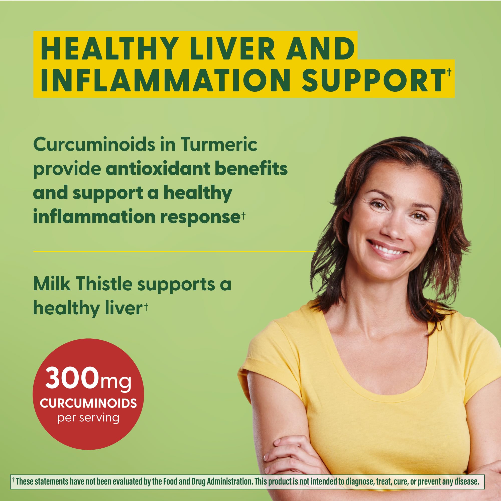 MegaFood Turmeric with black pepper highlights enhanced absorption potential.