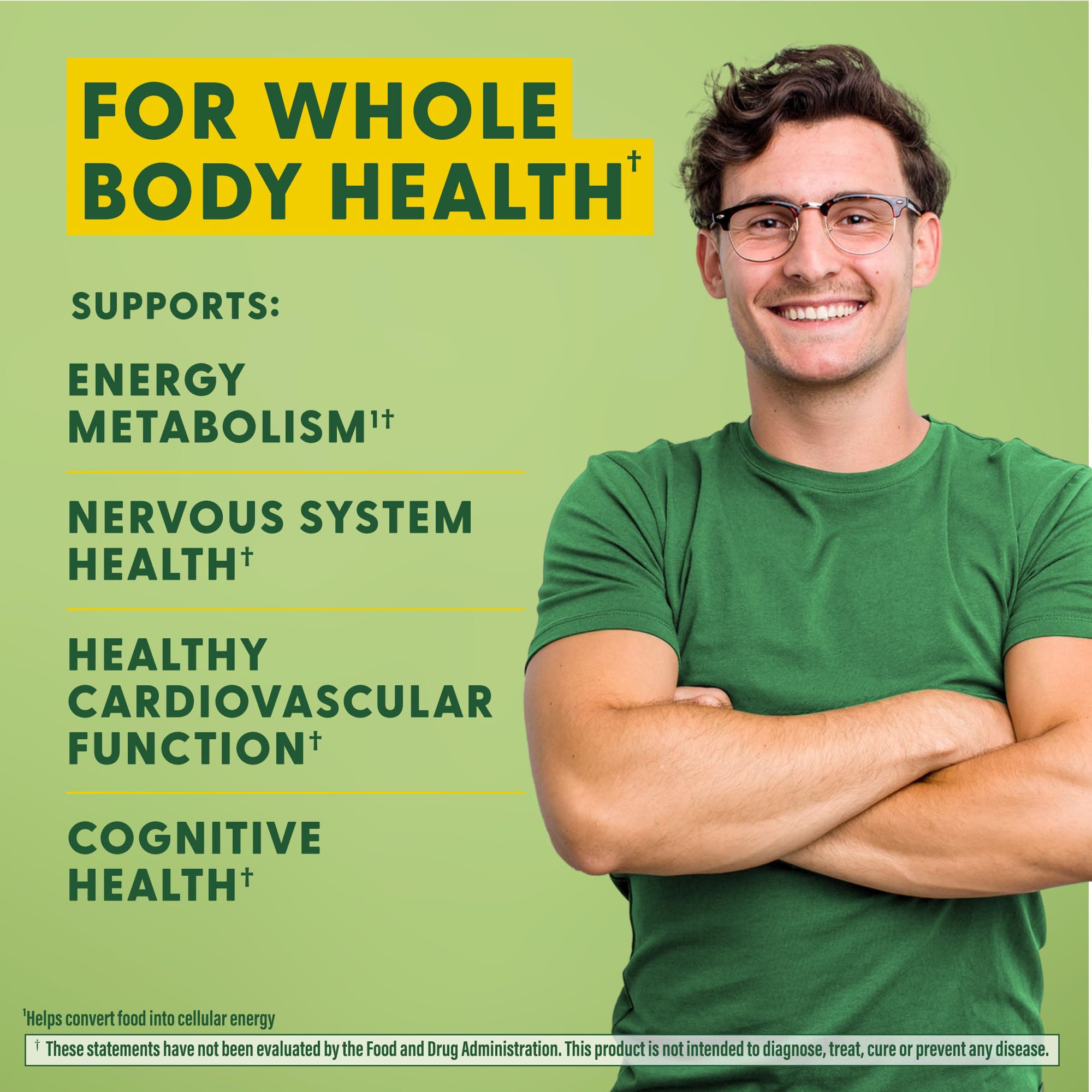 MegaFood vegan B12 B6 folic-acid label highlights quality ingredients