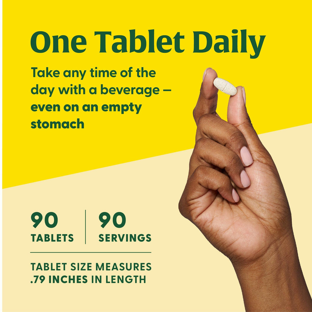 MegaFood Vitamin D3 Kosher and non-GMO label signifies high standards and clean sourcing.