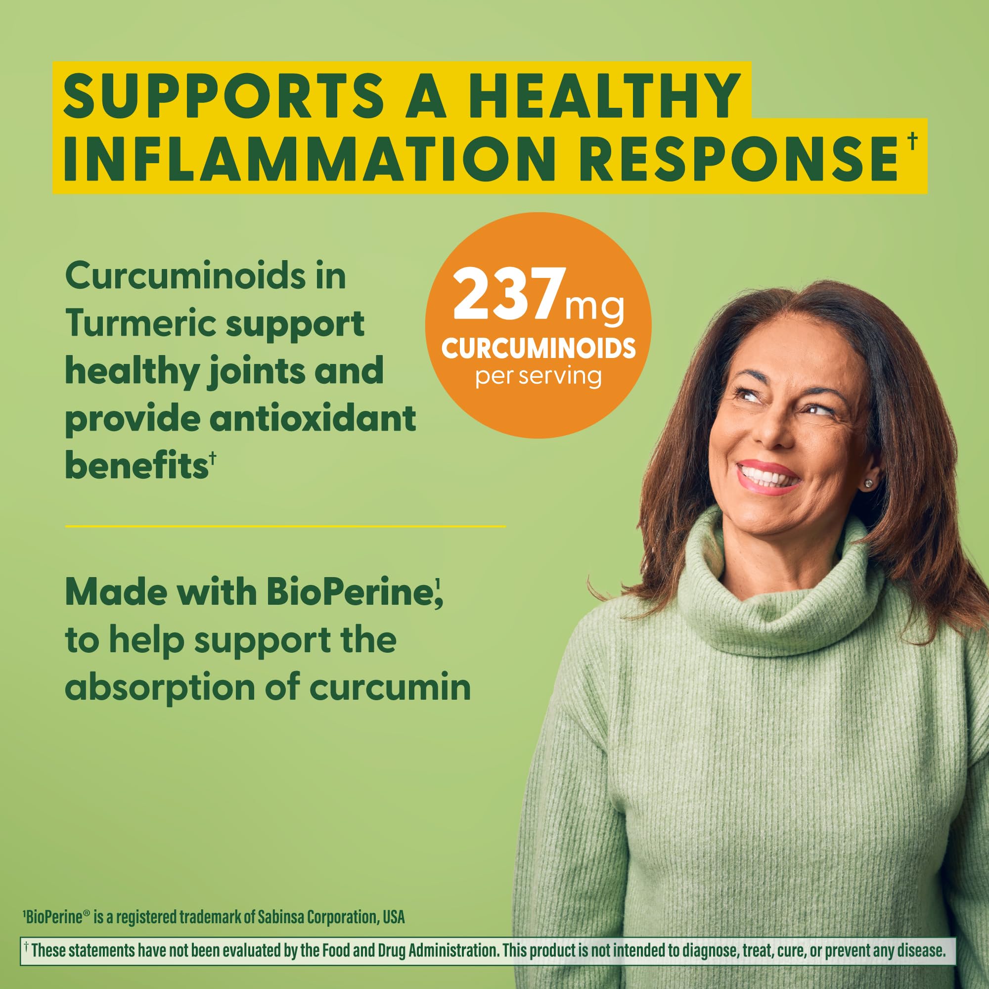 MegaFood Whole Body Minis bottle label Bioperine highlights enhanced absorption