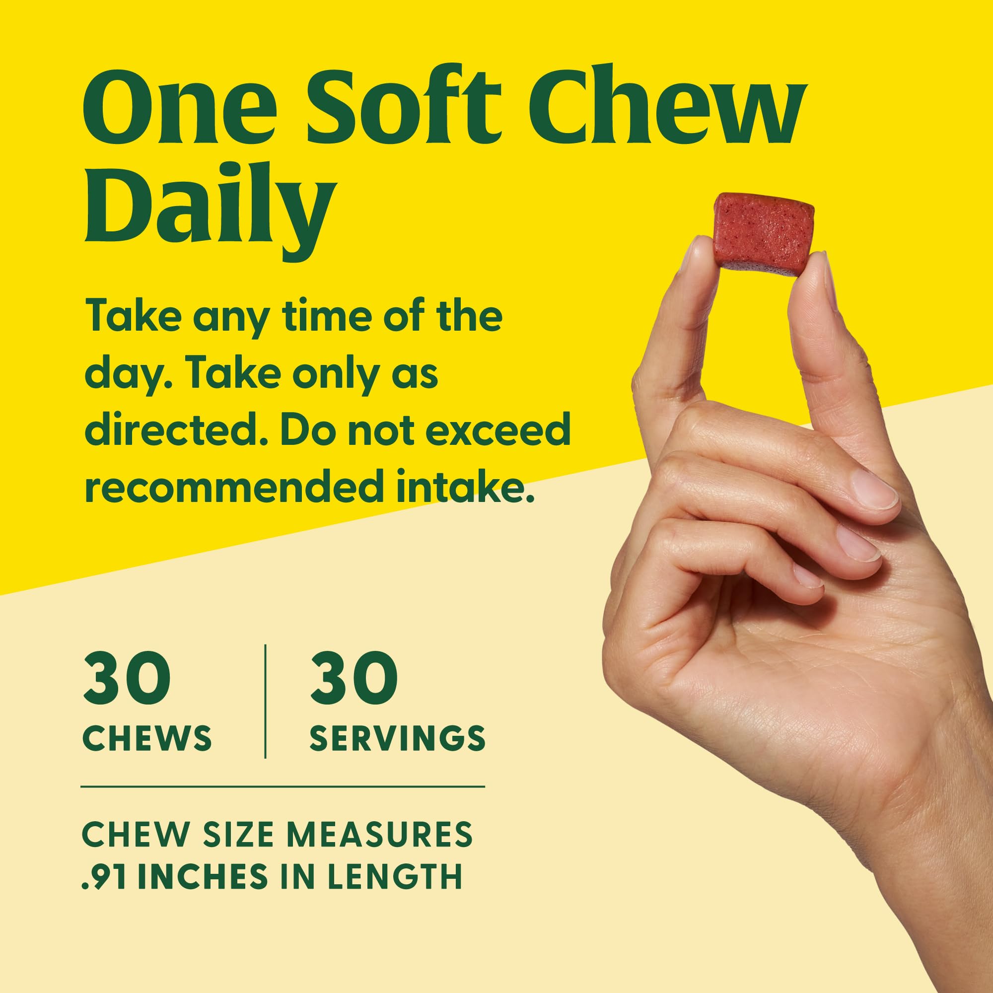 MegaFood methyl B12 highlight in soft chews blend