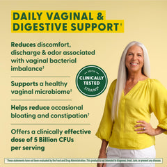 MegaFood Women's Probiotic capsule close-up showing smooth texture for easy swallowing.