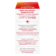 MegaRed Antarctic krill oil capsules featured as sustainable omega-3 source