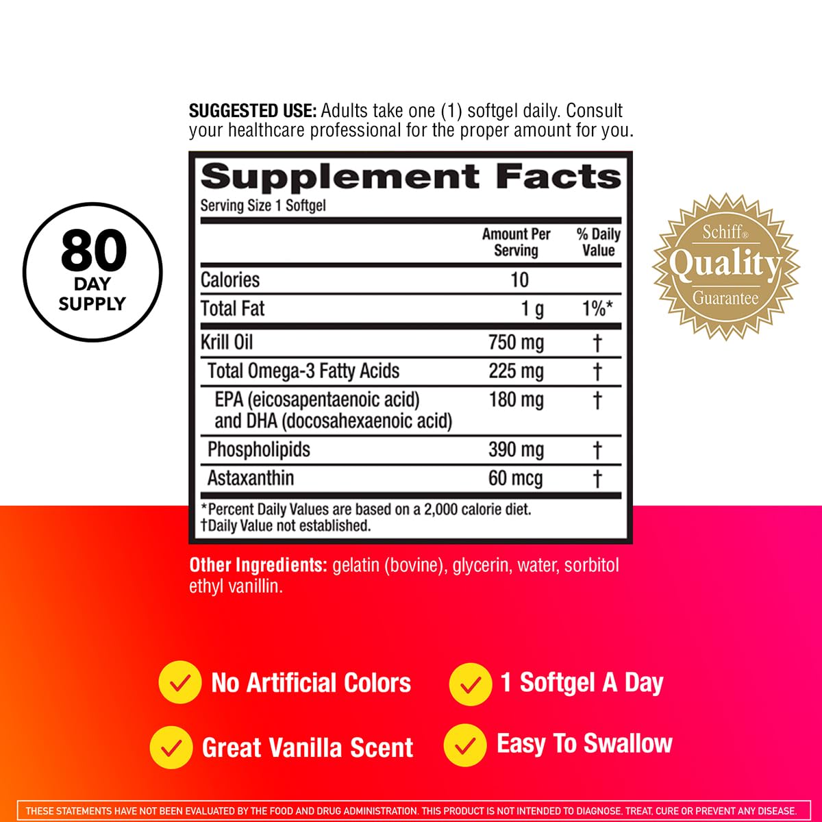 MegaRed astaxanthin antioxidant boost bottle with added nutrient support