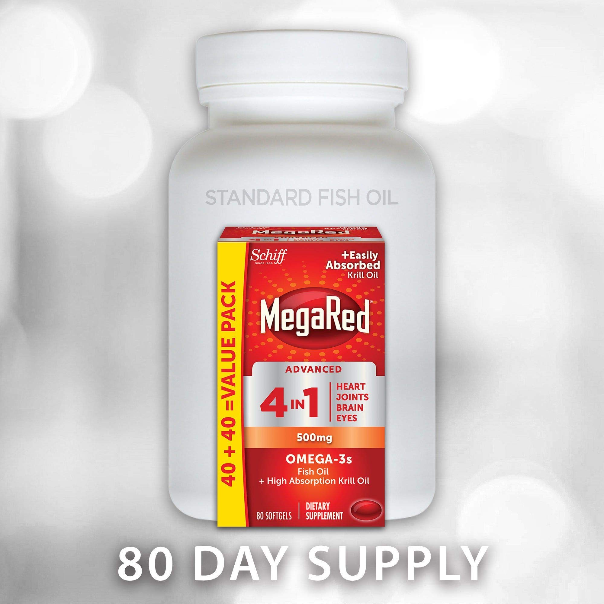 MegaRed Antarctic krill oil softgels highlight sustainable sourcing for eco-conscious wellness.