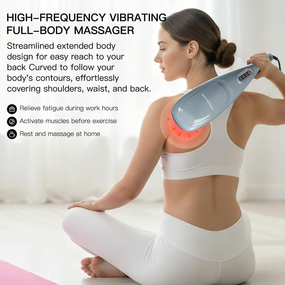 MEGAWISE percussive legs massager promotes circulation and comfort