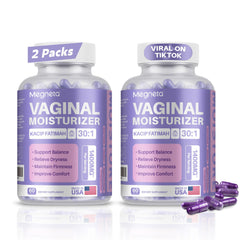 MEGNETA Vaginal Moisturizer packaging showcases daily feminine care.