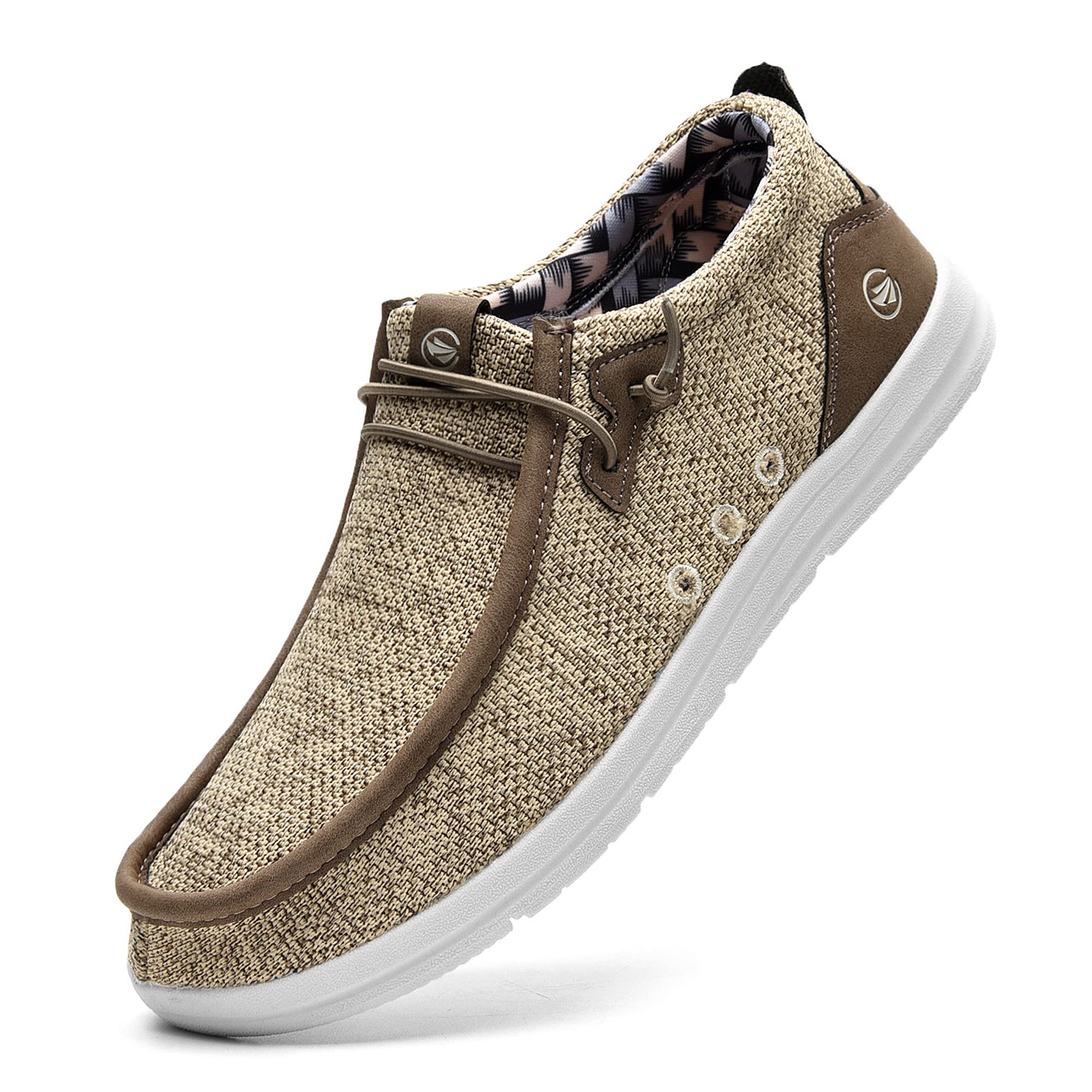 MEHOTO men's slip-on loafer with arch-support insole for all-day comfort