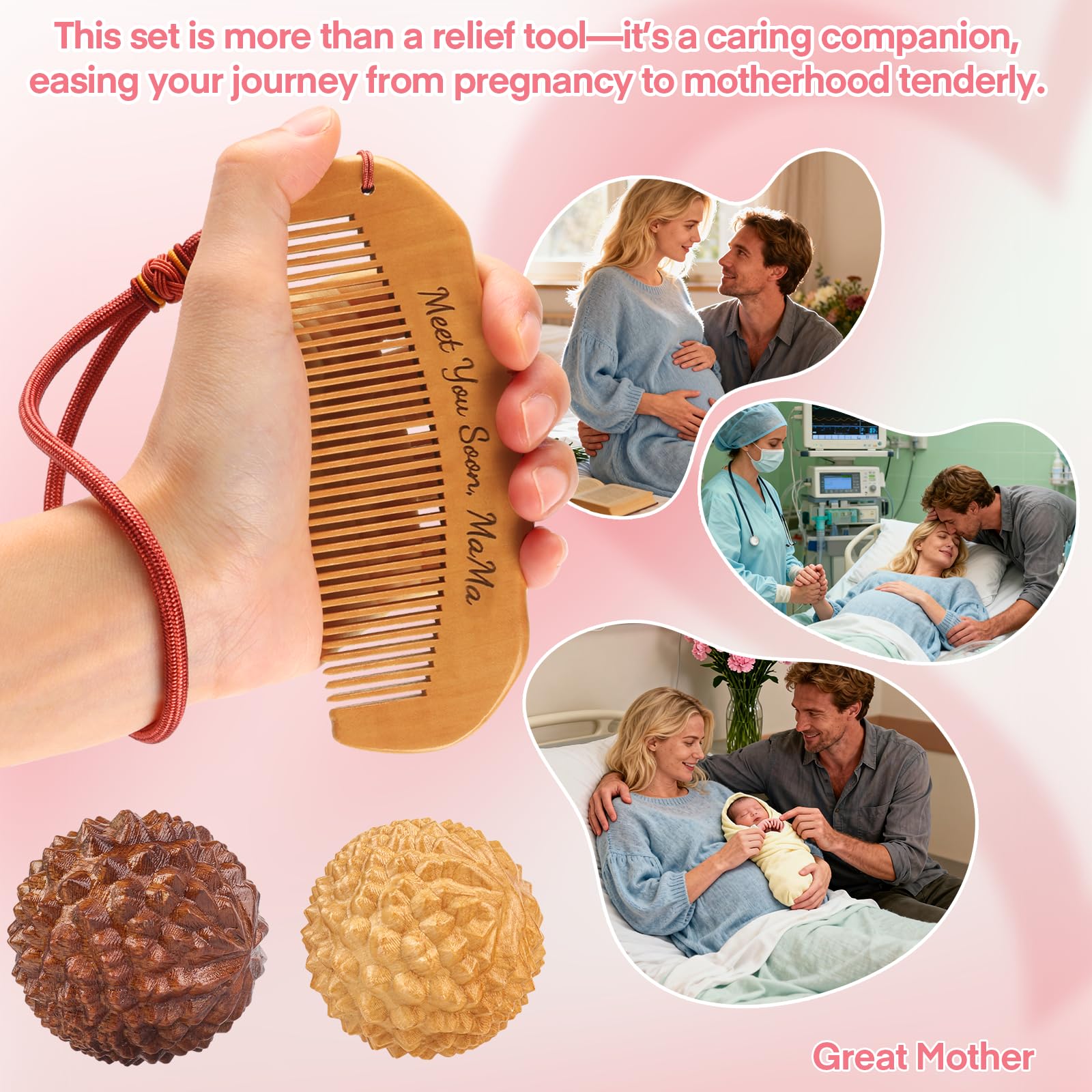 Meifuly inspirational engraving adds a comforting touch to a keepsake moment.