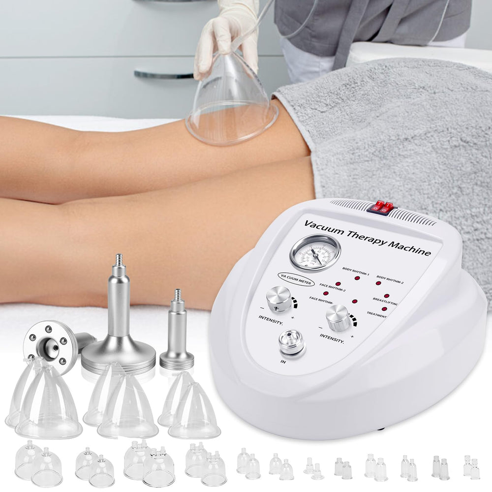 Meifuly cupping machine side view with accessible control panel