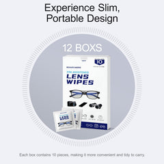 Individually wrapped MEIHUA'S WORKS wipes for mess-free portable cleaning