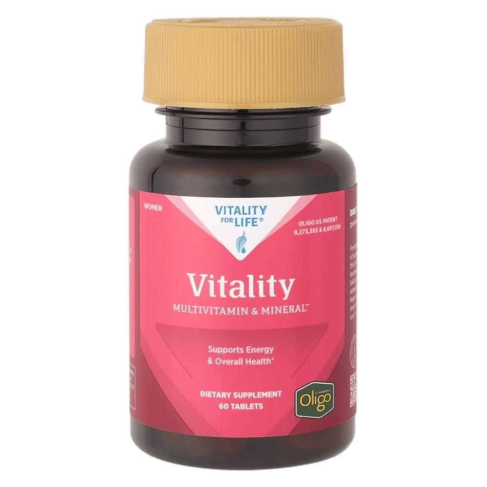 Melaleuca women's multivitamin bottle pour supports easy daily supplementation