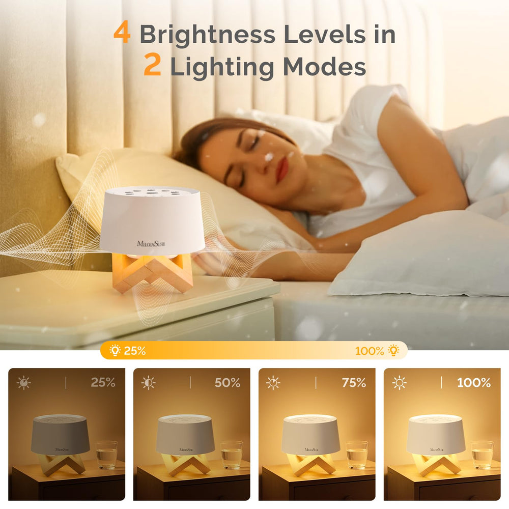 MelodySusie offers 32 volume levels for precise focus or rest.