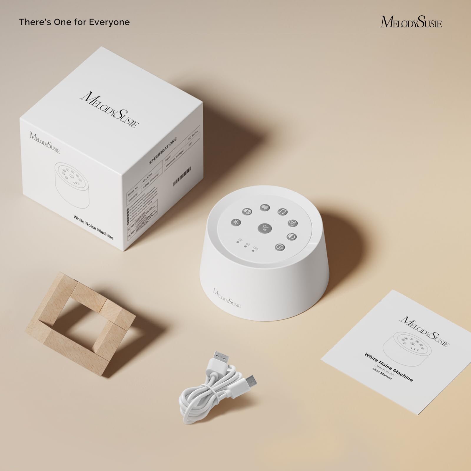 MelodySusie compact device suitable for travel and salon spaces.