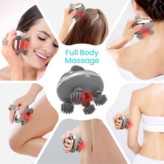 Melonsun detachable claws: hard for scalp, soft for facial cleansing.