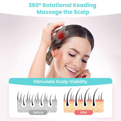 Melonsun IPX7 waterproof massager safe in shower with wet or dry hair.
