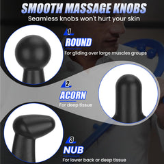 Melonsun Trigger Point Massage Cane for lower back relief and comfort