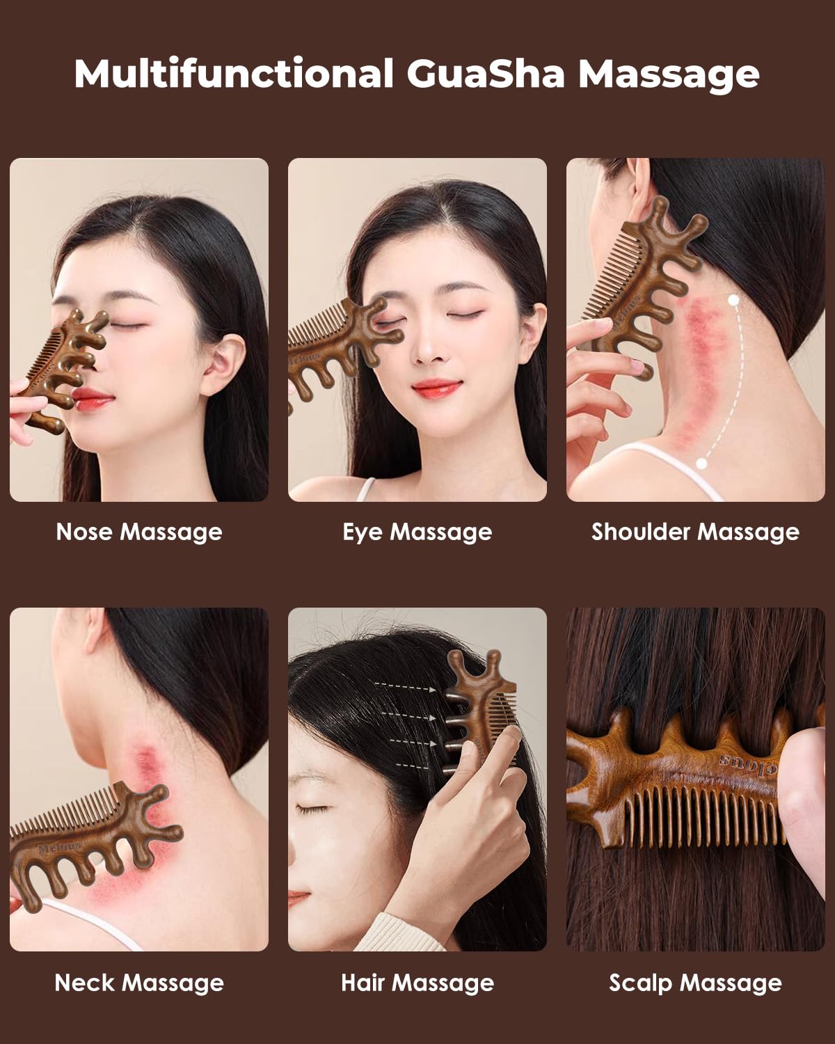 Melous massager for the neck helps ease daily tension.