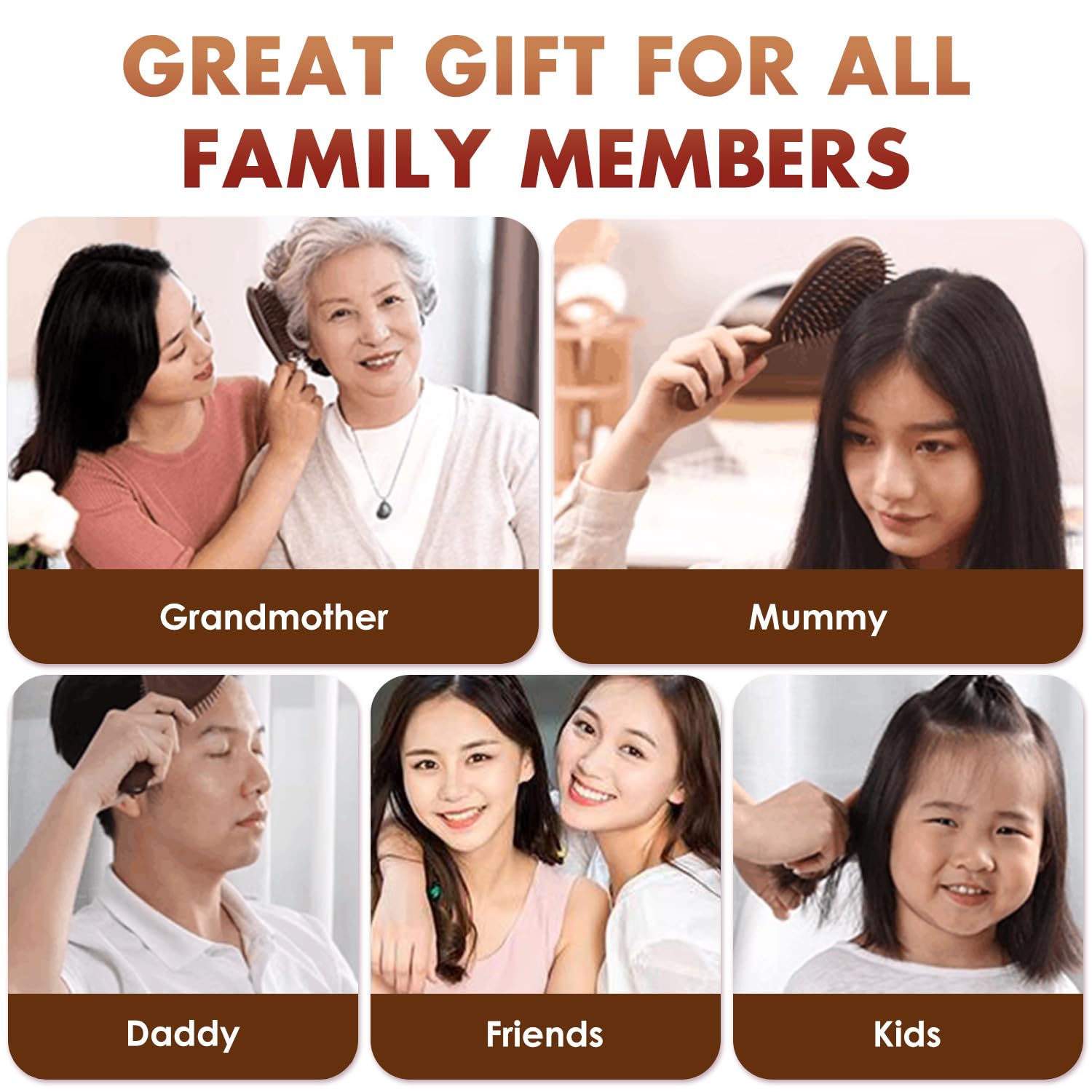 Melous travel-size massage comb ideal for on-the-go relaxation