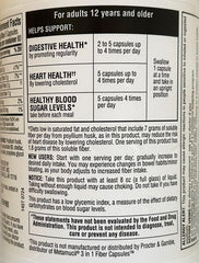 Member's Mark fiber capsules 2Pack packaging highlights convenient two-bottle setup