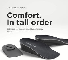 Mendez premium height insole stacker adds extra height for a subtle lift