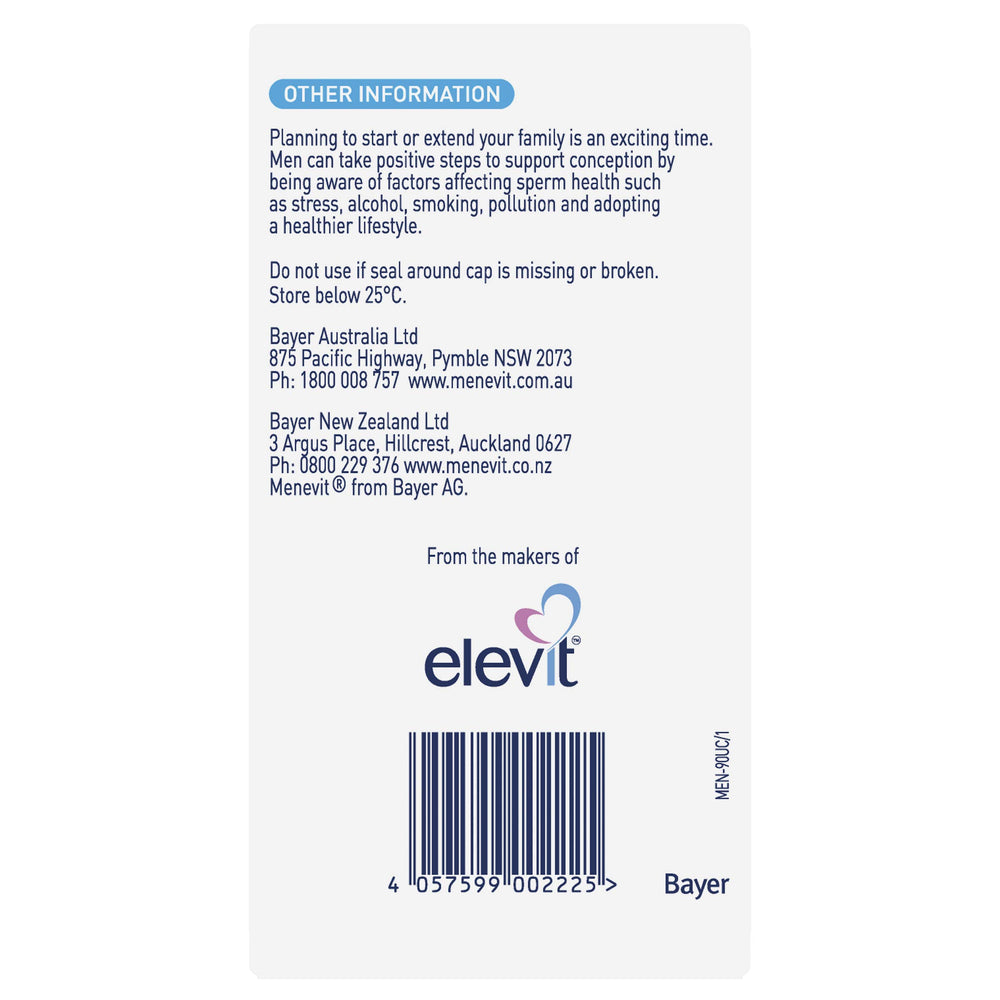 MENEVIT capsules ready-to-swallow designed for simple daily wellness.