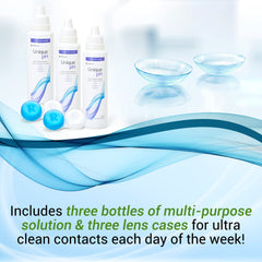 RGP users adjust tear pH with Menicon Unique pH solution for improved wearing comfort.